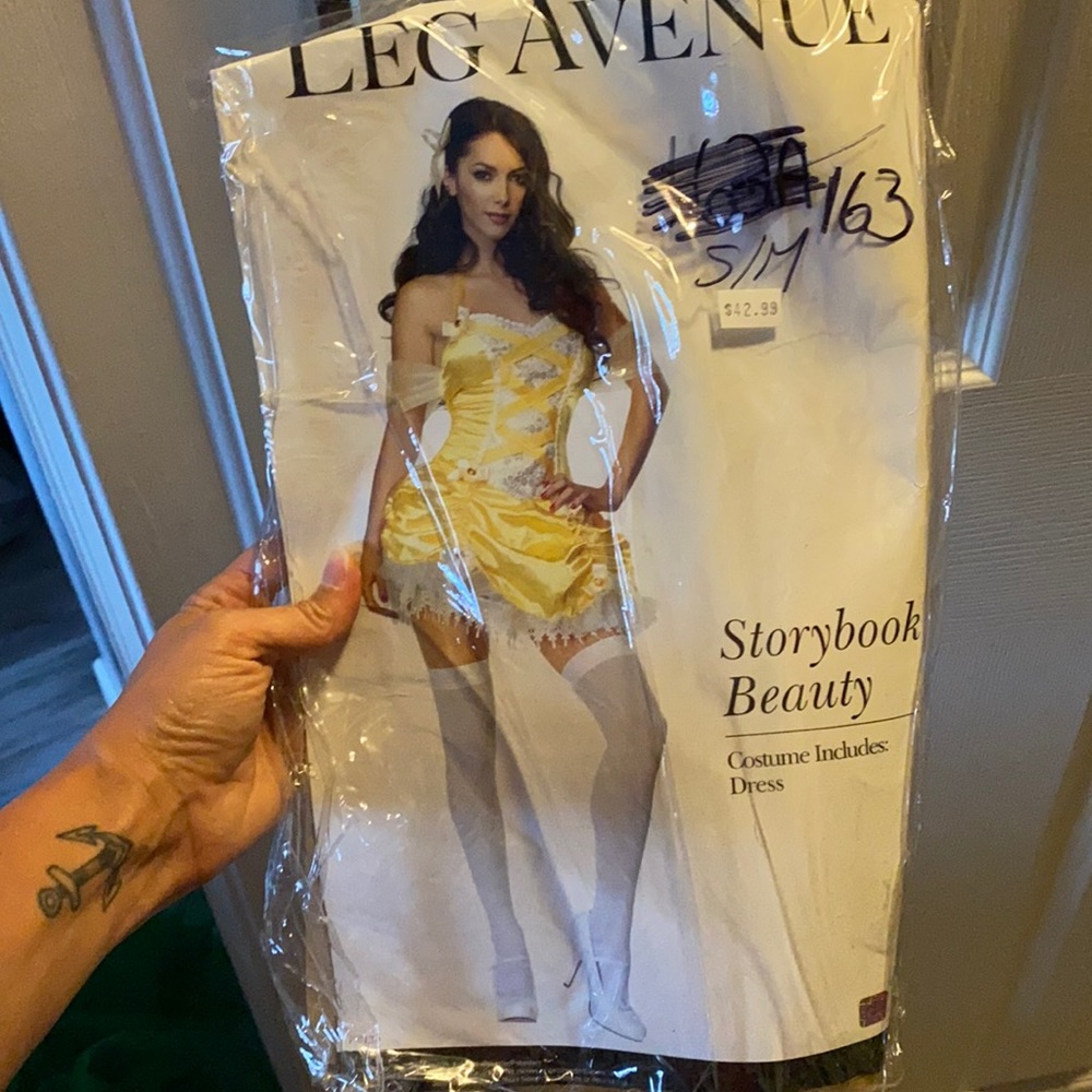 Leg Avenue Storybook Beauty (Belle) Costume dress